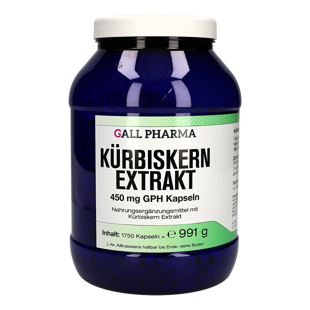 KÜRBISKERN EXTRAKT 450 mg GPH Kapseln