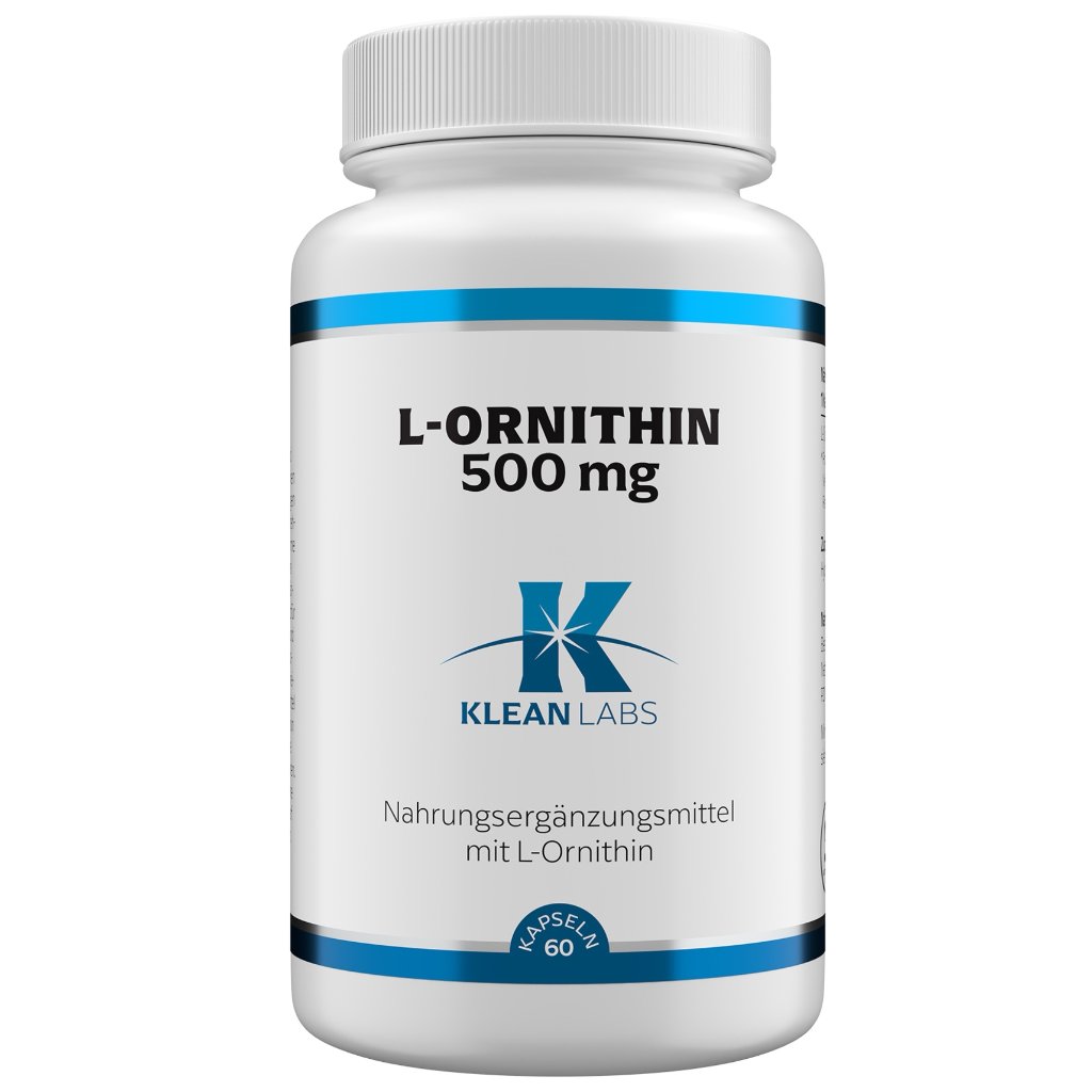 Klean Labs L-Ornithin 500mg