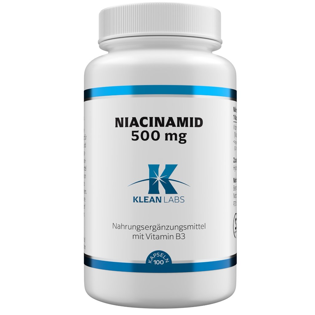 Klean Labs Niacinamid (B3) 500 mg