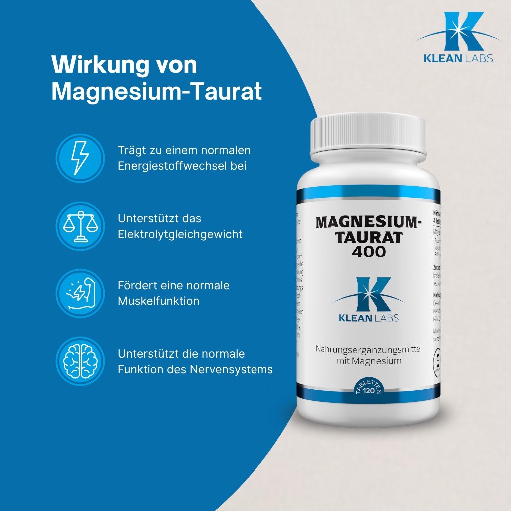 Klean Labs Magnesium Taurat 400