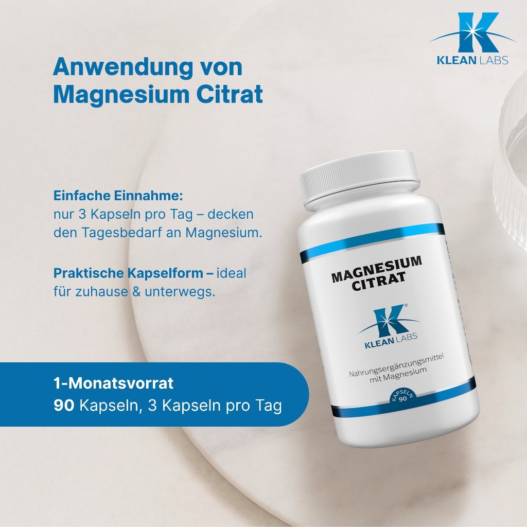 Klean Labs Magnesium Citrat