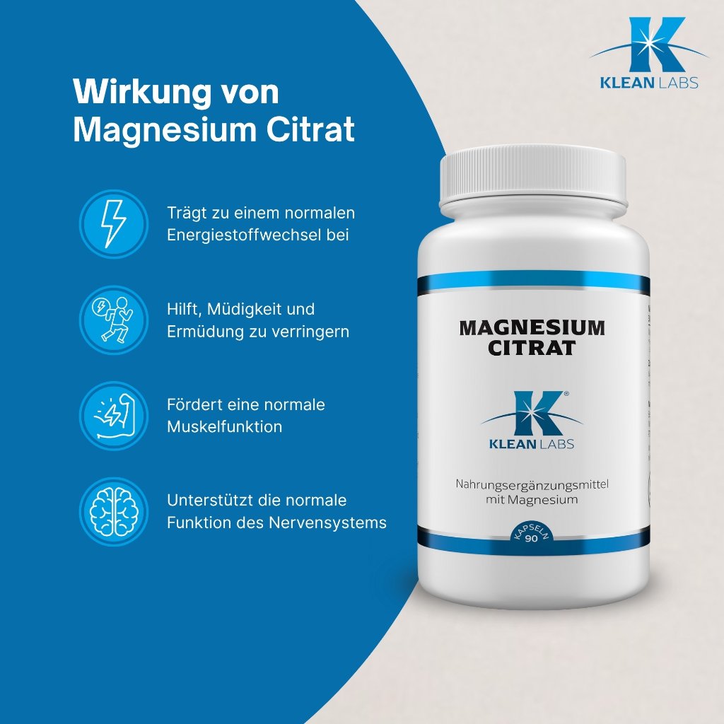 Klean Labs Magnesium Citrat