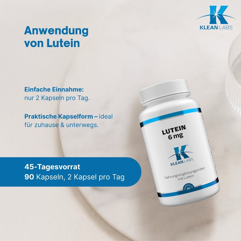Klean Labs Lutein 6mg