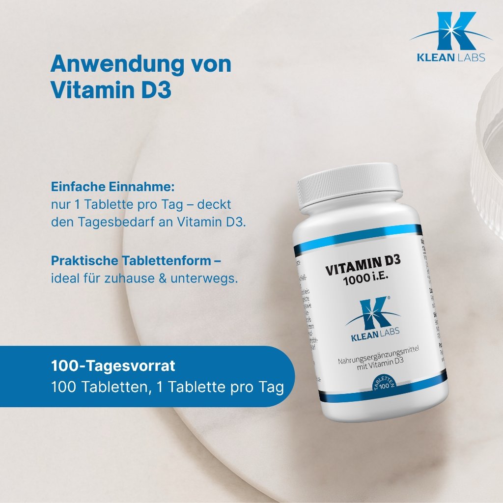 Klean Labs Vitamin D 1000 i.E.