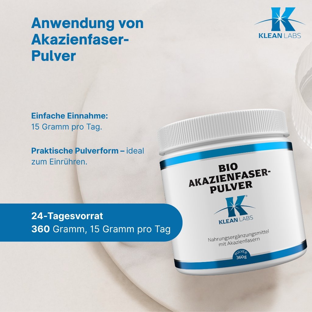 Klean Labs Akazienfaser-Pulver