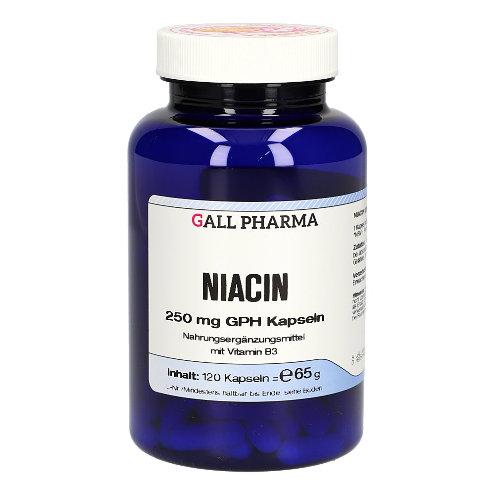 NIACIN 250 mg GPH Kapseln
