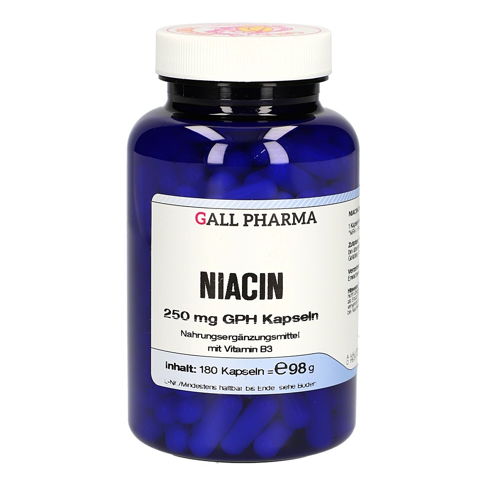 NIACIN 250 mg GPH Kapseln