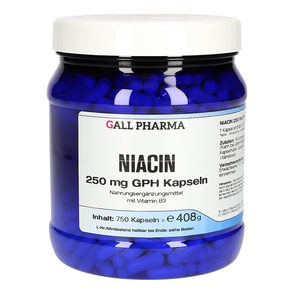 NIACIN 250 mg GPH Kapseln