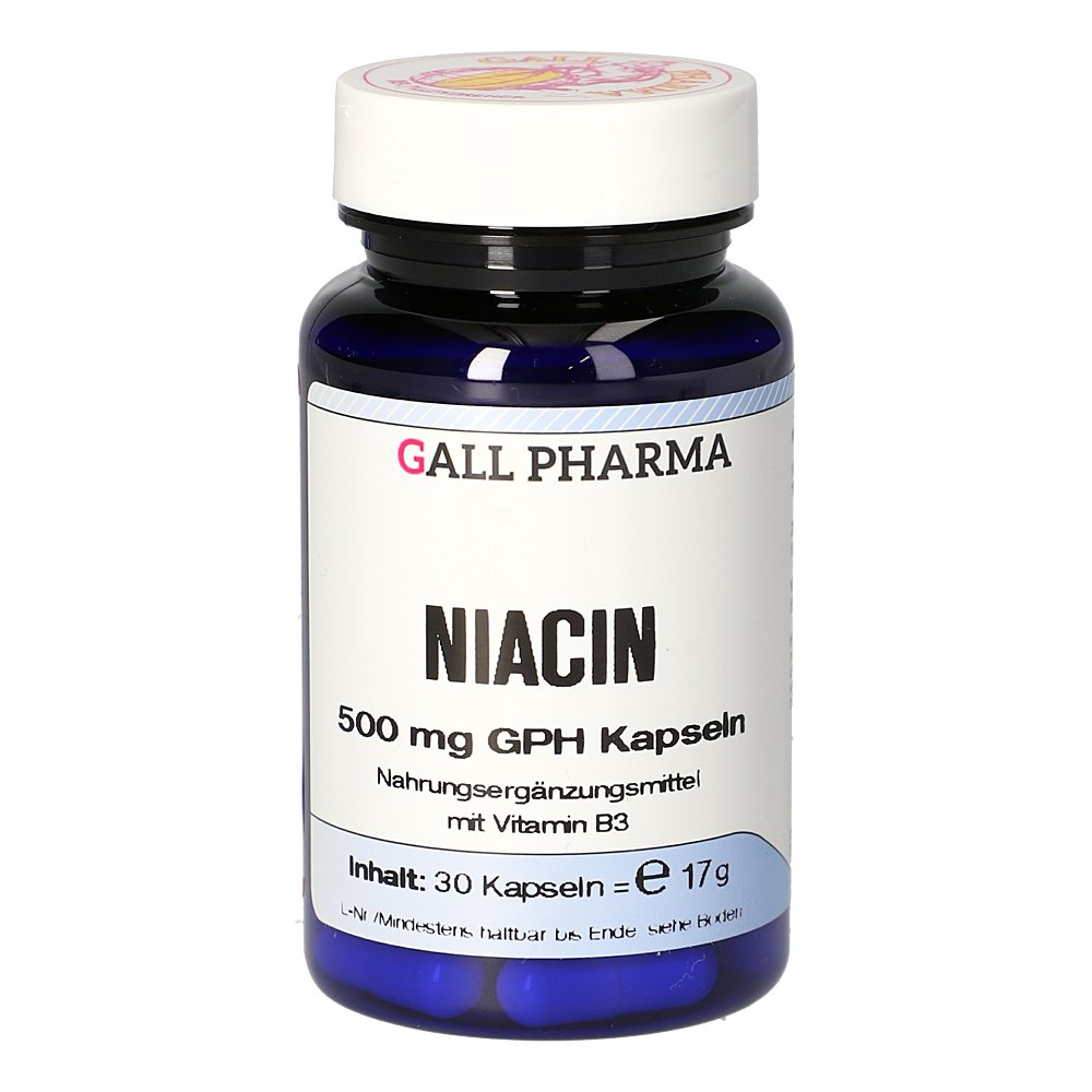 NIACIN 500 mg GPH Kapseln