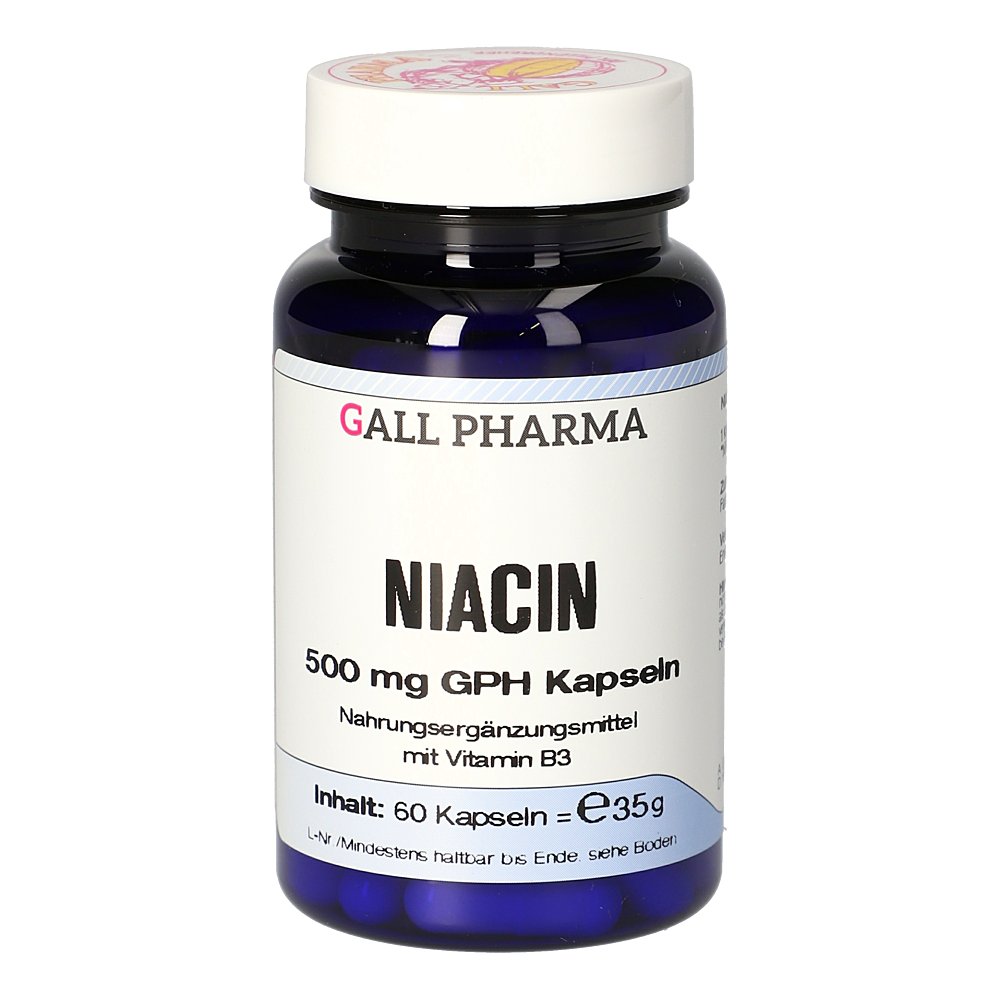 NIACIN 500 mg GPH Kapseln