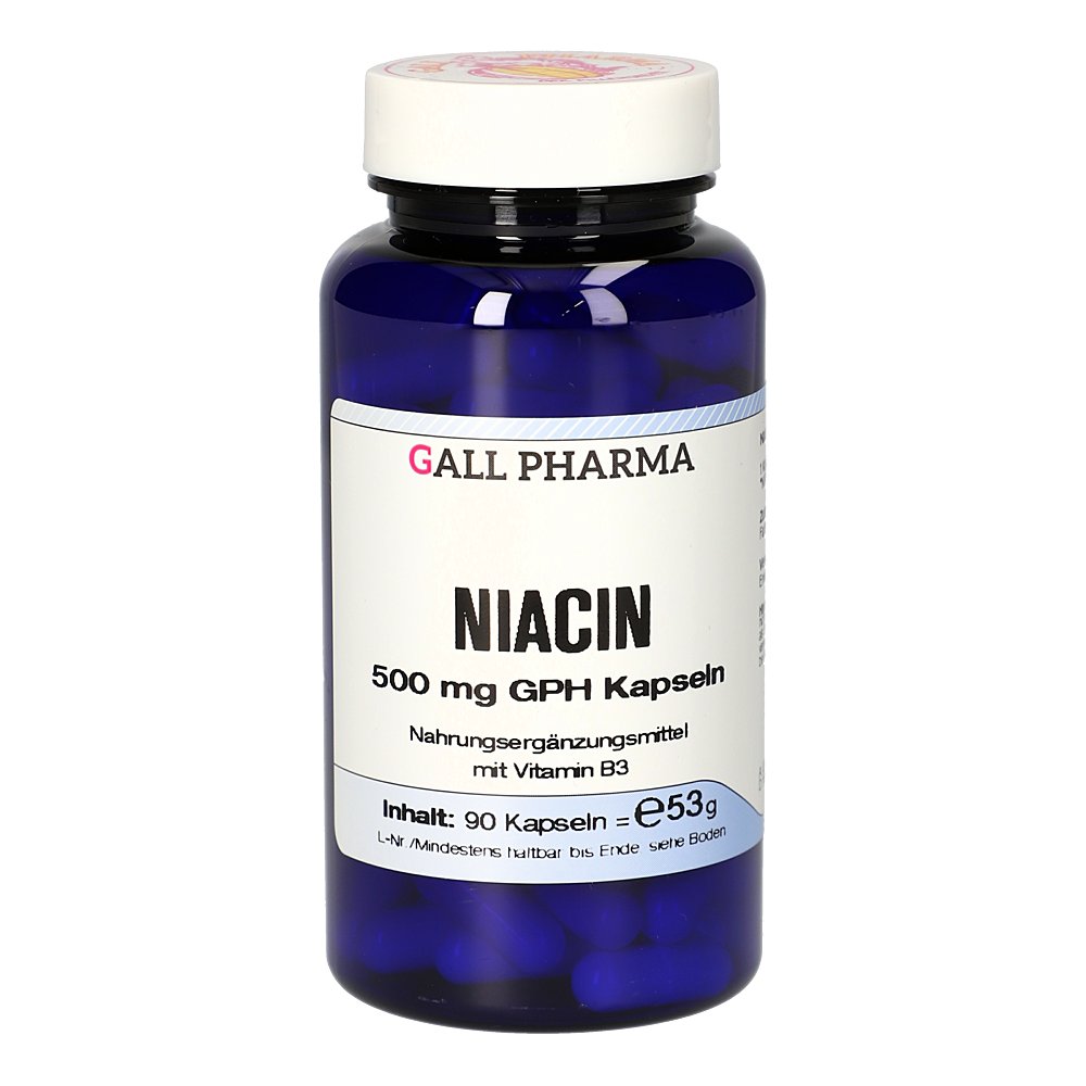 NIACIN 500 mg GPH Kapseln