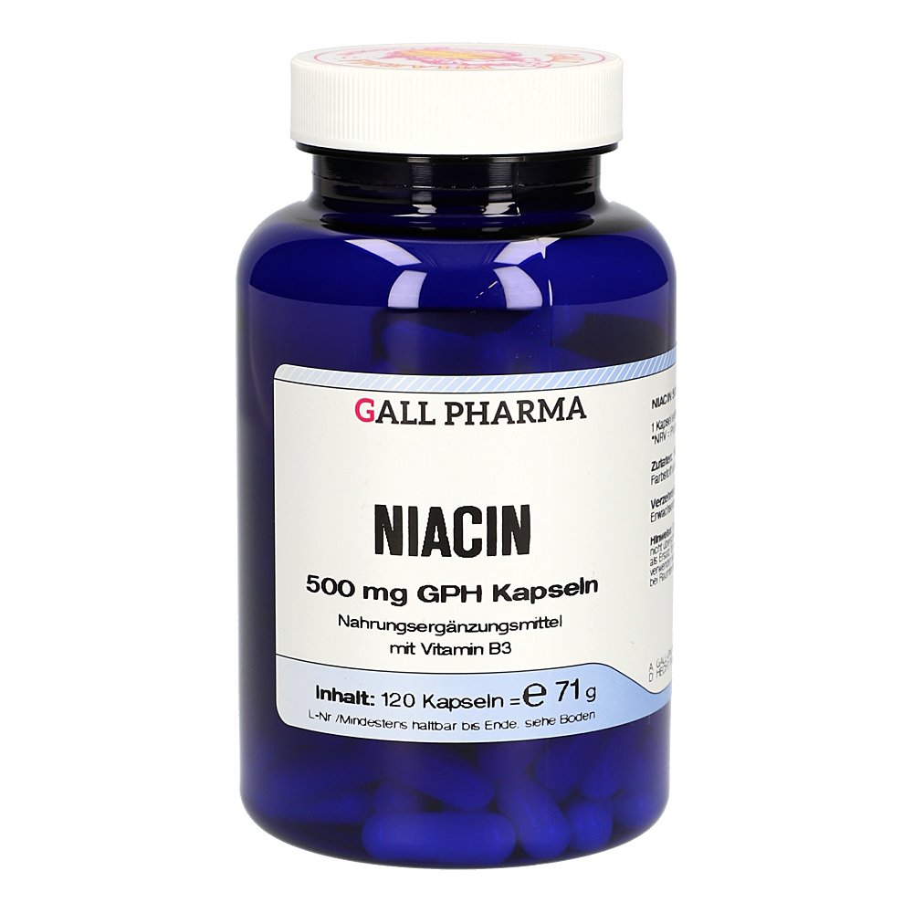 NIACIN 500 mg GPH Kapseln