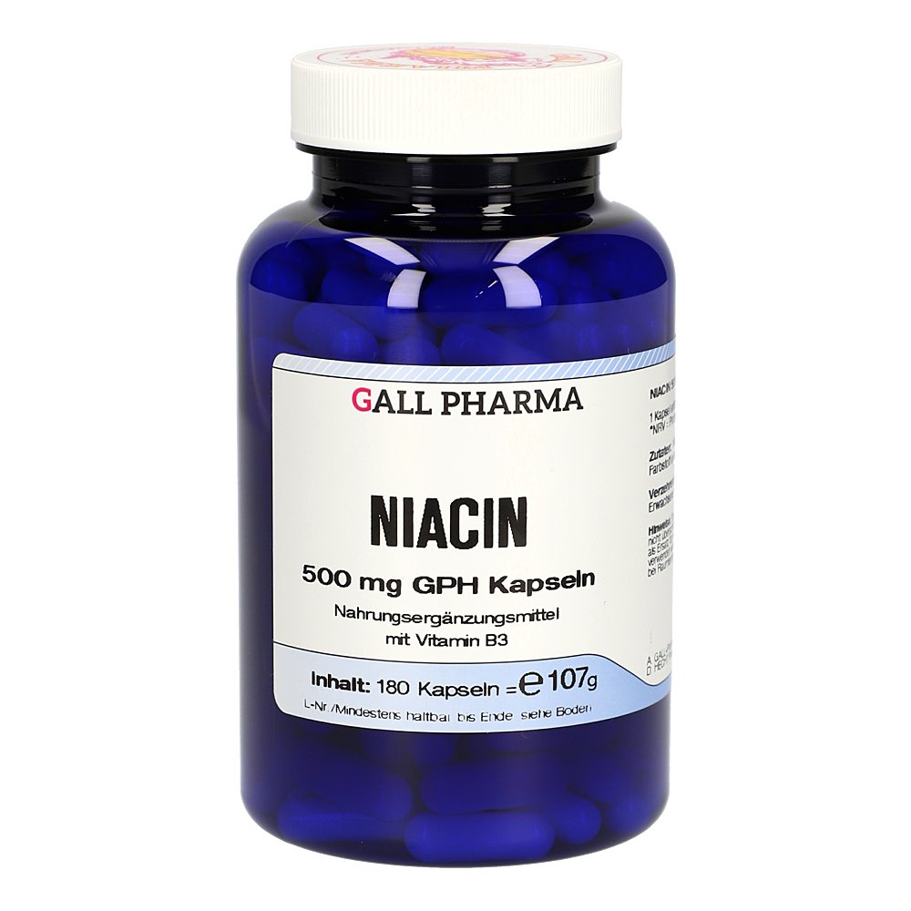 NIACIN 500 mg GPH Kapseln
