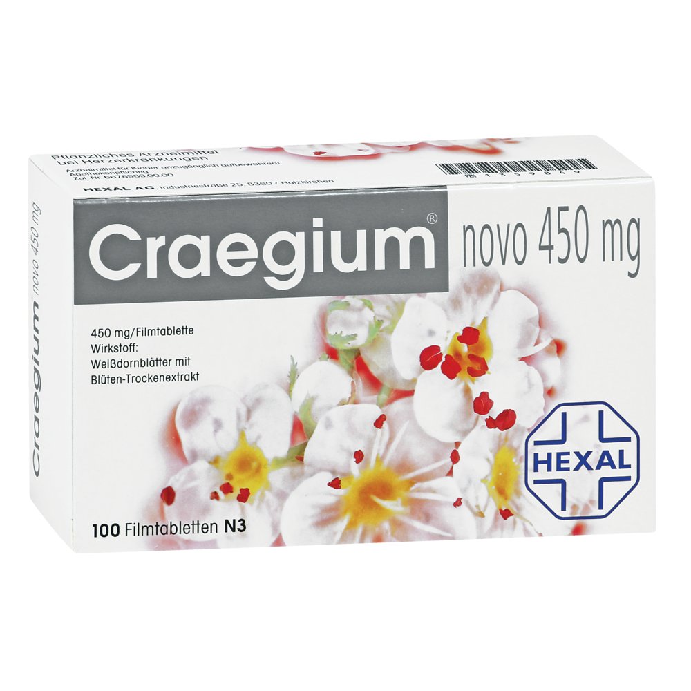 CRAEGIUM novo 450 mg Filmtabletten
