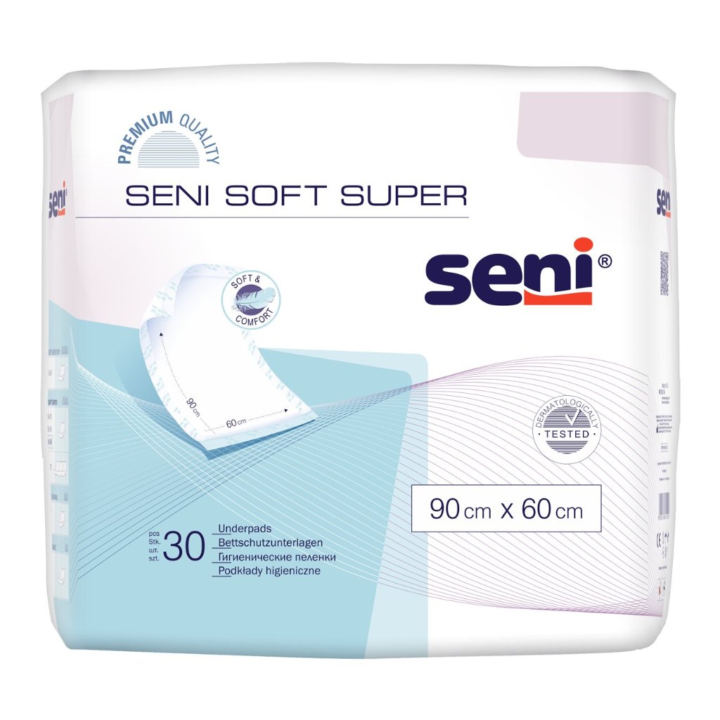 SENI Soft Super Bettschutzunterlage 90x60 cm