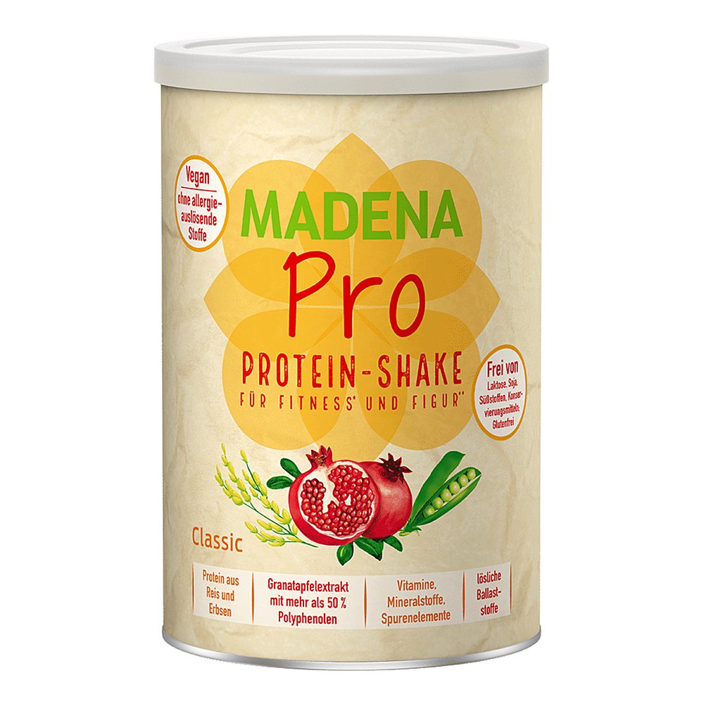 MADENA Pro Protein-Shake classic vegan Pulver