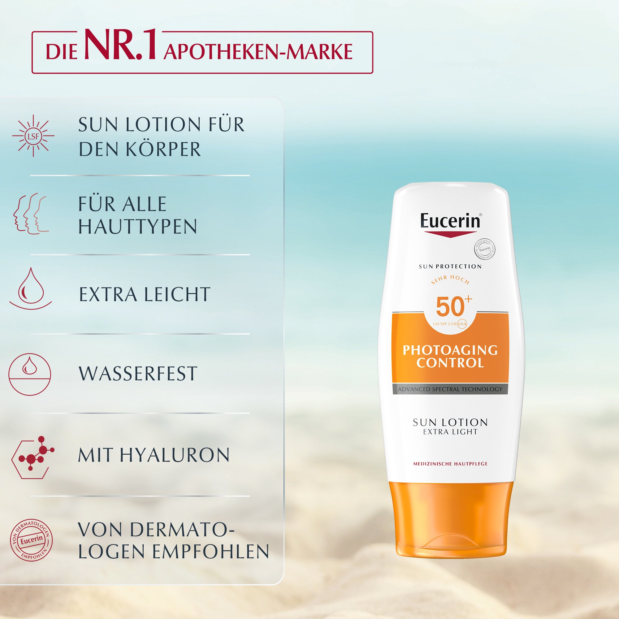 EUCERIN Sun Lotion PhotoAging Control LSF 50+