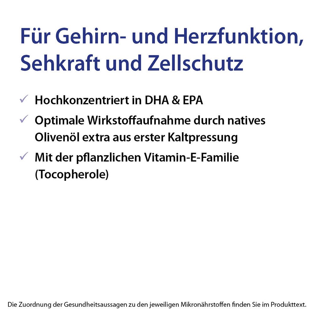 DHA + EPA vegan TocoProtect 250 ml Algenöl Olivenöl Omega-3