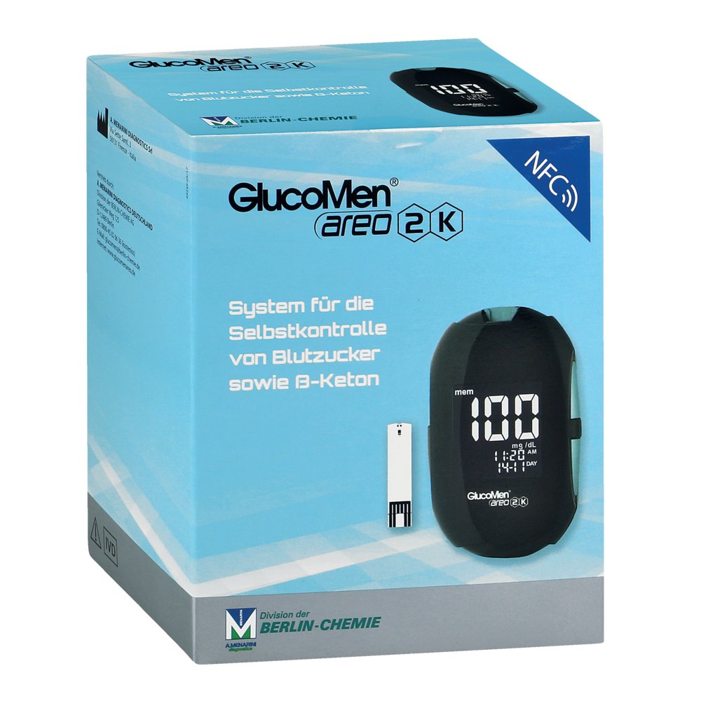 GLUCOMEN areo 2K Blutzucker- u.ß-Keton Set mg/dl
