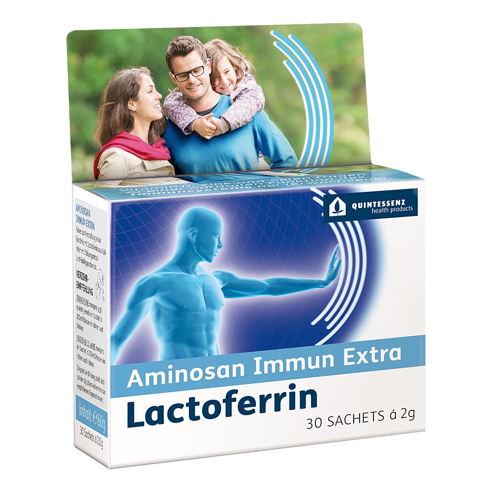 LACTOFERRIN Aminosan Immun Extra Portionsbtl.