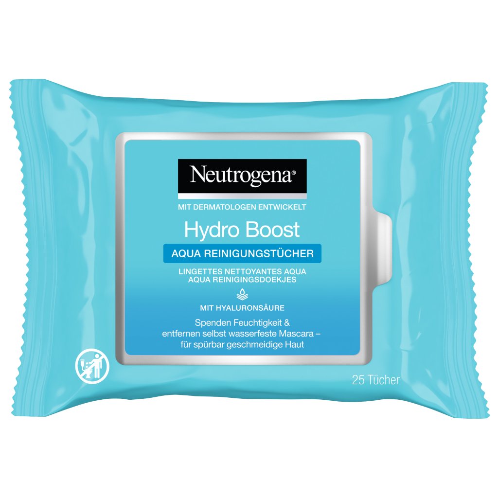 Neutrogena Hydro Boost Aqua Reinigungstücher 25 Stück