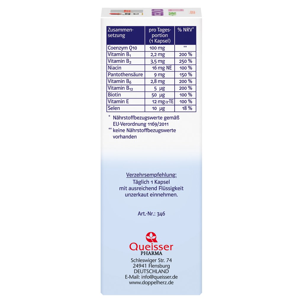 Doppelherz system 
Coenzym Q10 + Vitamine