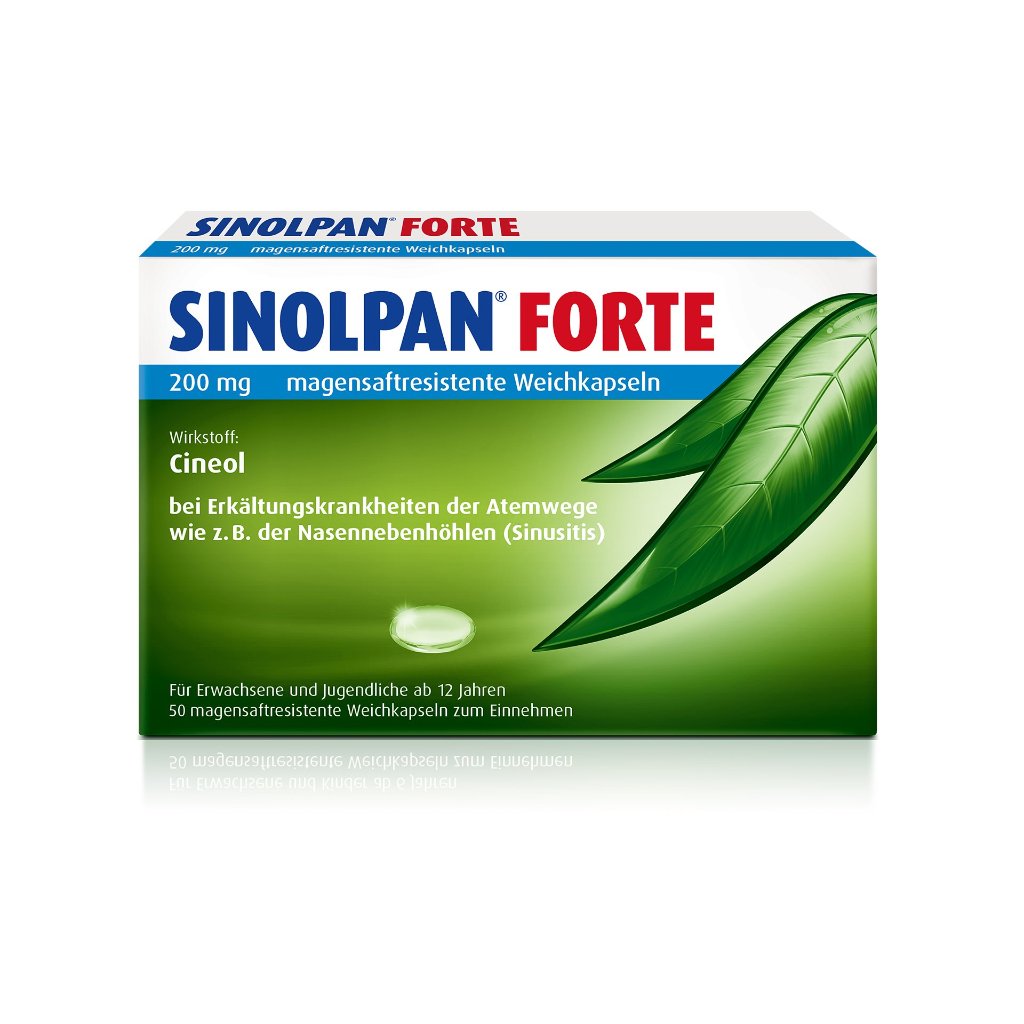 SINOLPAN forte 200 mg magensaftres.Weichkapseln