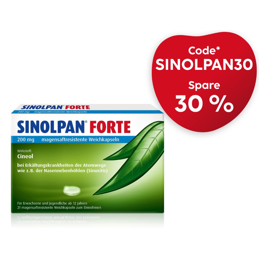SINOLPAN forte 200 mg magensaftres.Weichkapseln