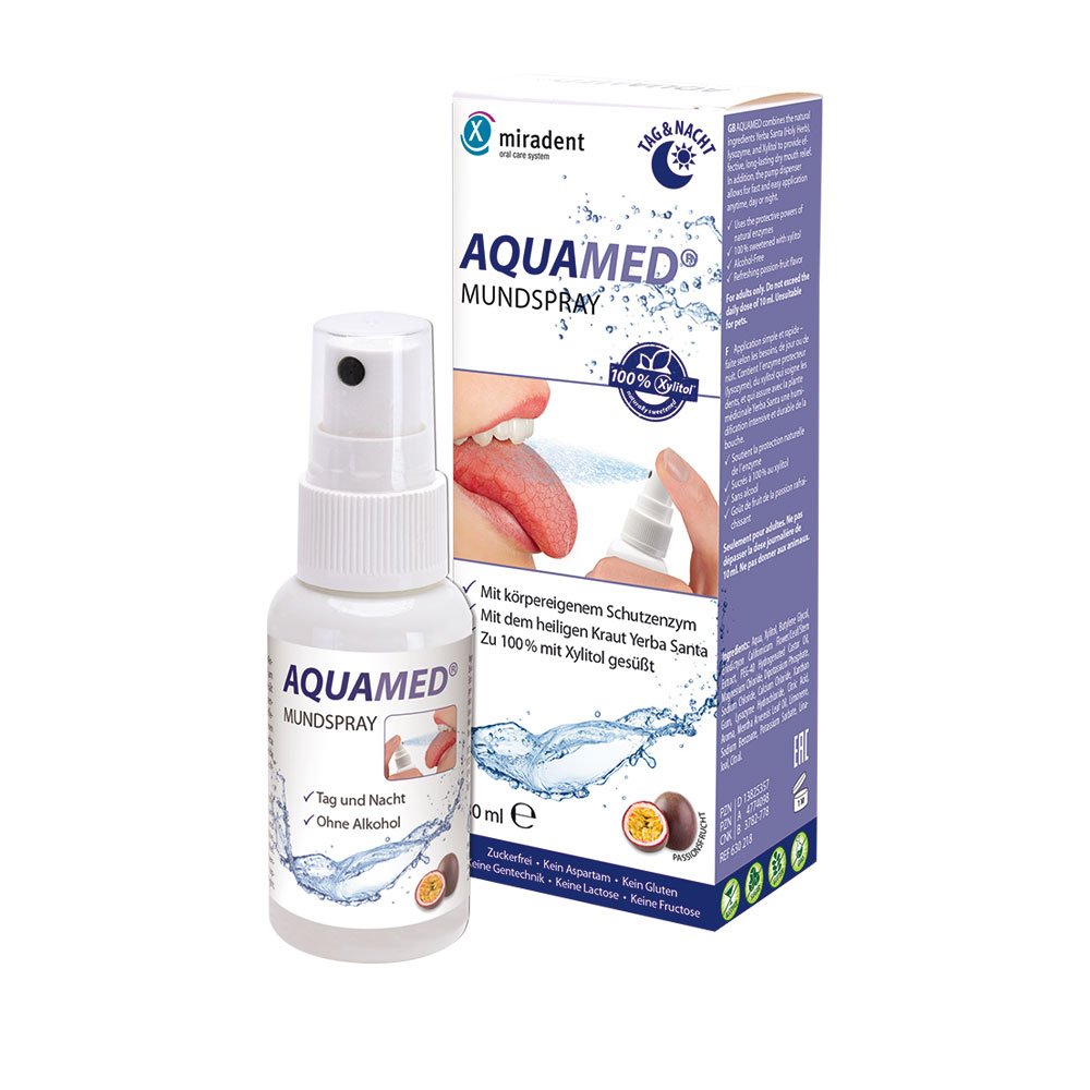 MIRADENT Aquamed Mundtrockenheit Spray