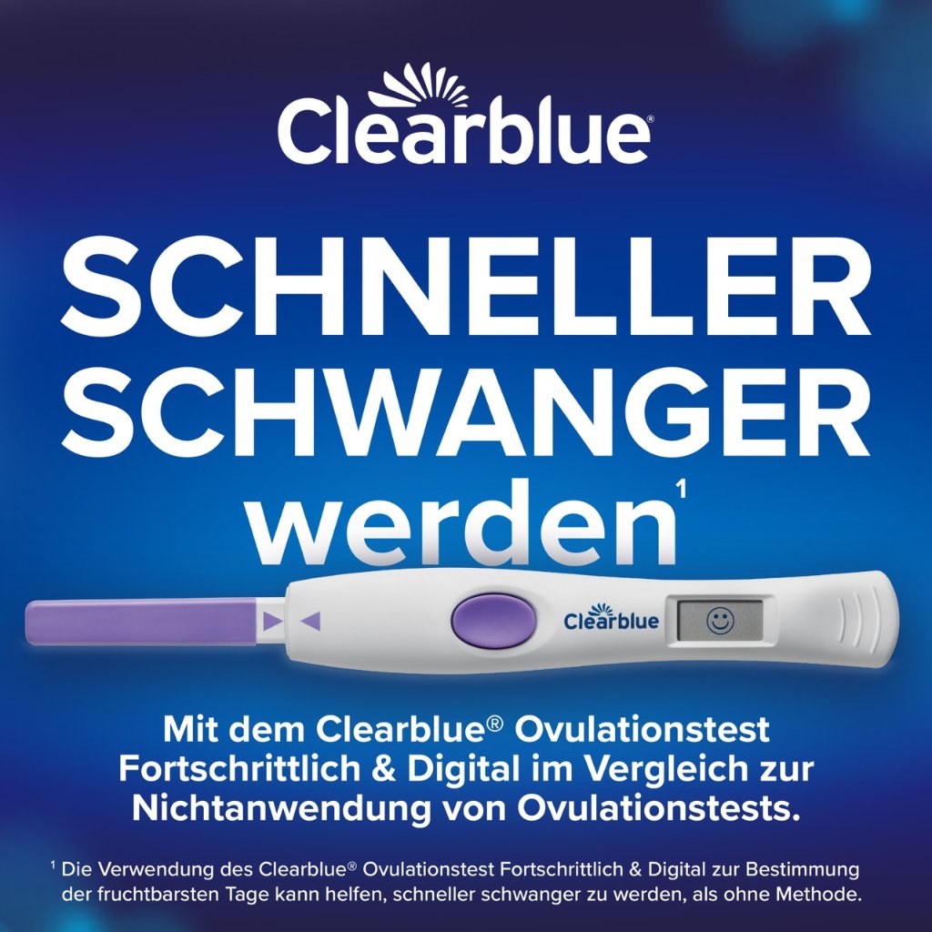Clearblue Ovulationstest FORTSCHRITTLICH & DIGITAL 20er