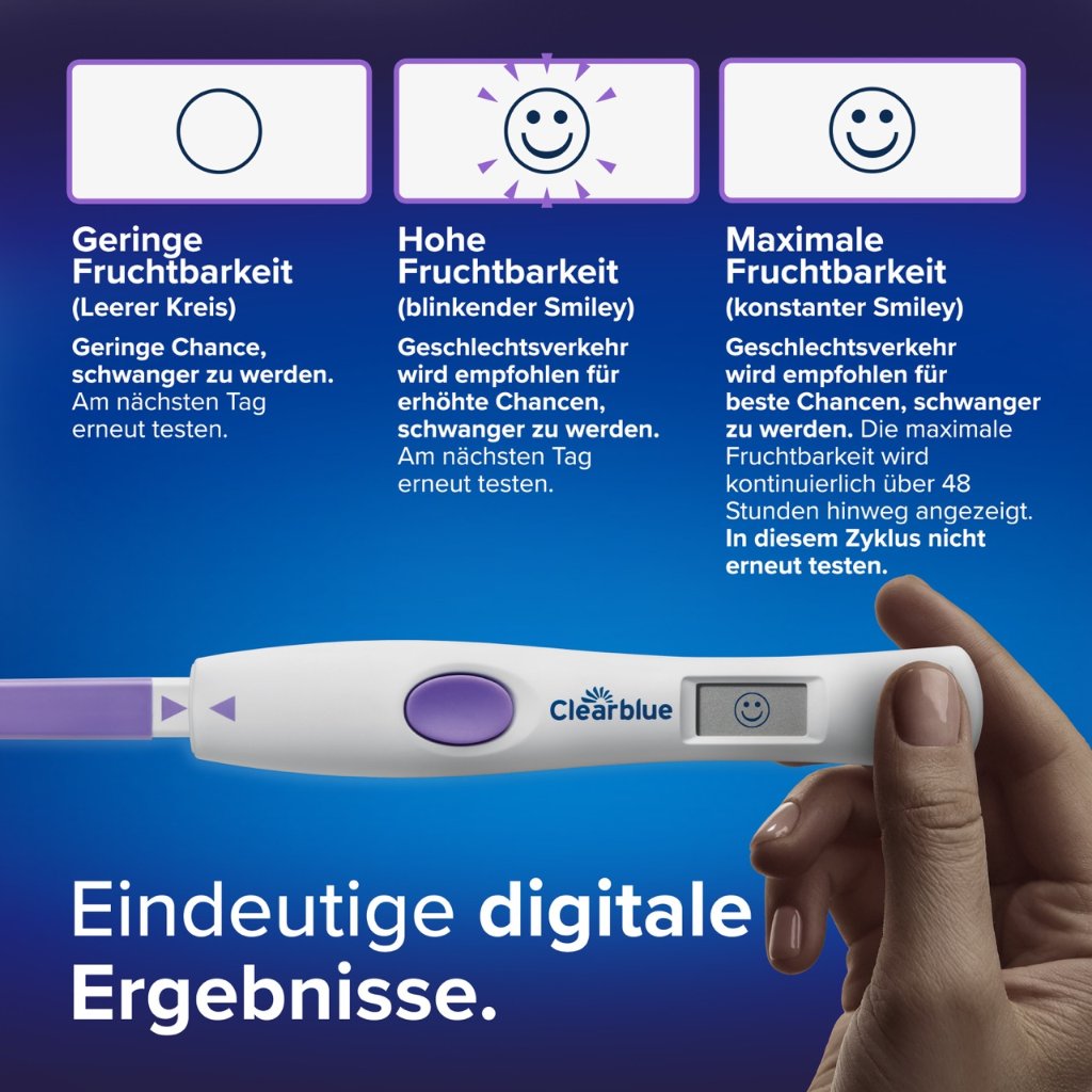 Clearblue Ovulationstest FORTSCHRITTLICH & DIGITAL 20er