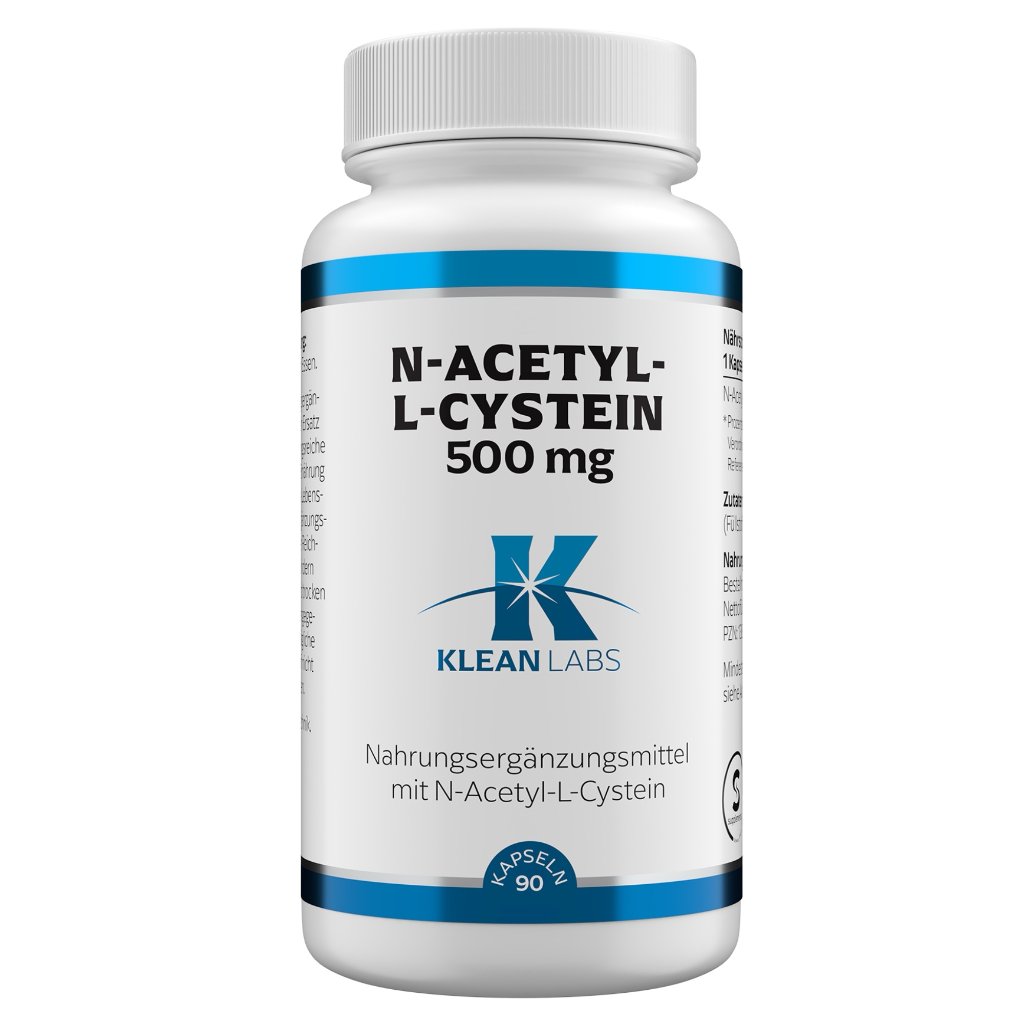 Klean Labs N-Acetyl-L-Cystein 500mg