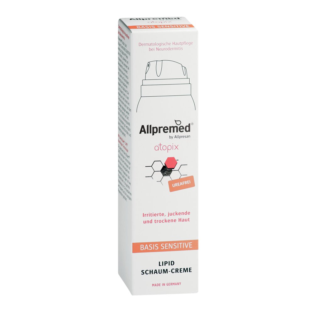 ALLPREMED atopix BASIS SENSITIVE Schaum-Creme