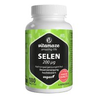 SELEN 200 μg hochdosiert vegan Tabletten