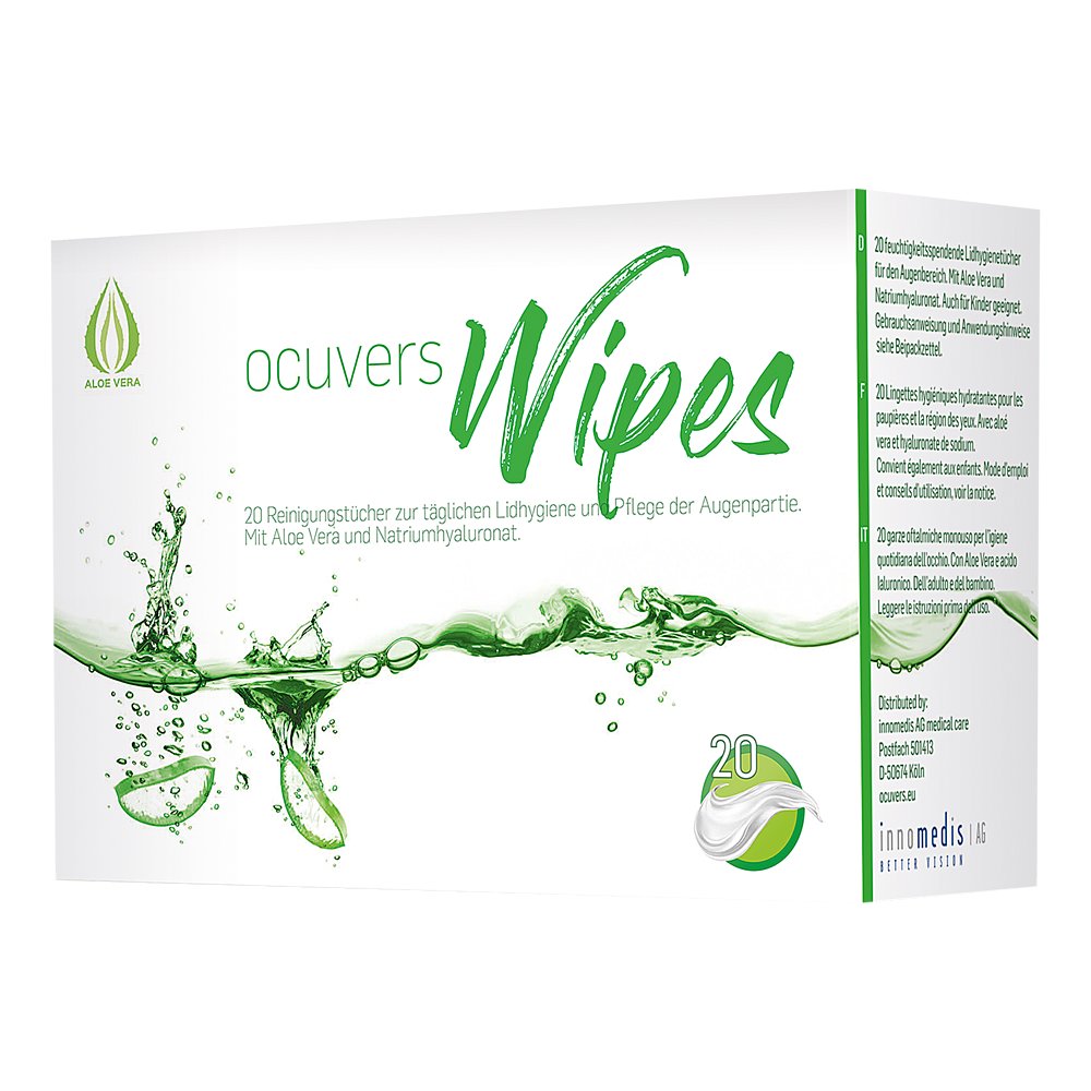 OCUVERS wipes Lidrandpflege