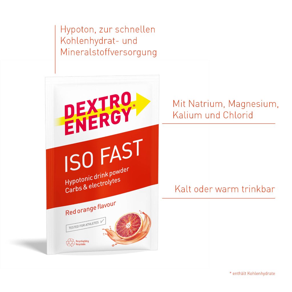 DEXTRO ENERGY IsoFast Red Orange