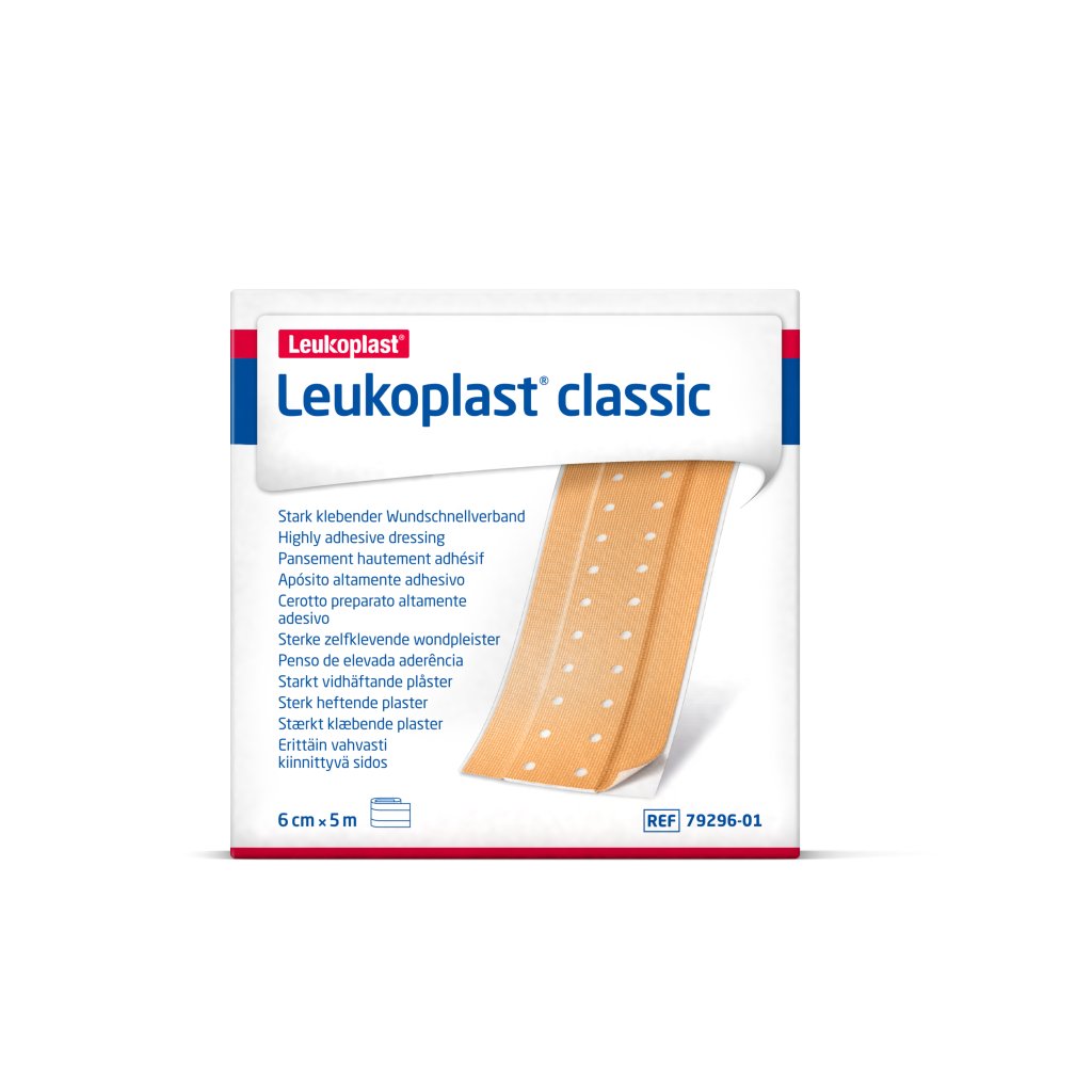 LEUKOPLAST Classic Pflaster 6 cmx5 m Rolle