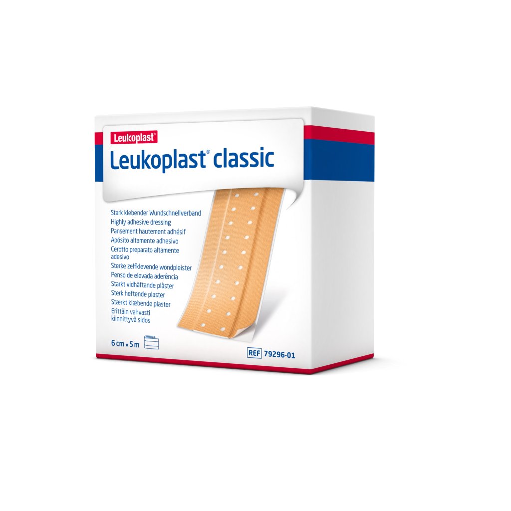 LEUKOPLAST Classic Pflaster 6 cmx5 m Rolle