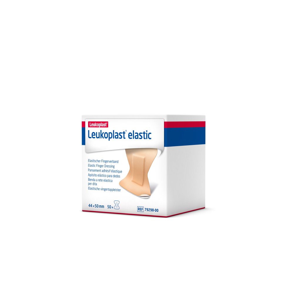 LEUKOPLAST Elastic Fingerkuppenpflaster 44x50 mm