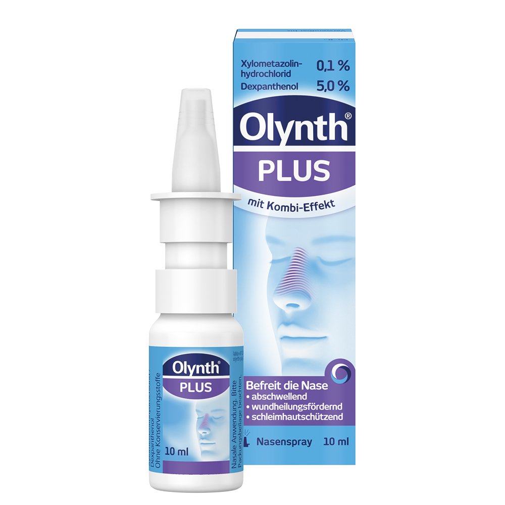 Olynth Plus 0,1 % / 5 % Nasenspray für Schulkinder ab 6 Jahren und Erwachsene