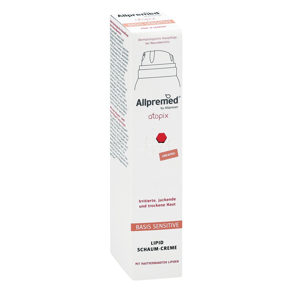 ALLPREMED atopix BASIS SENSITIVE Schaum-Creme