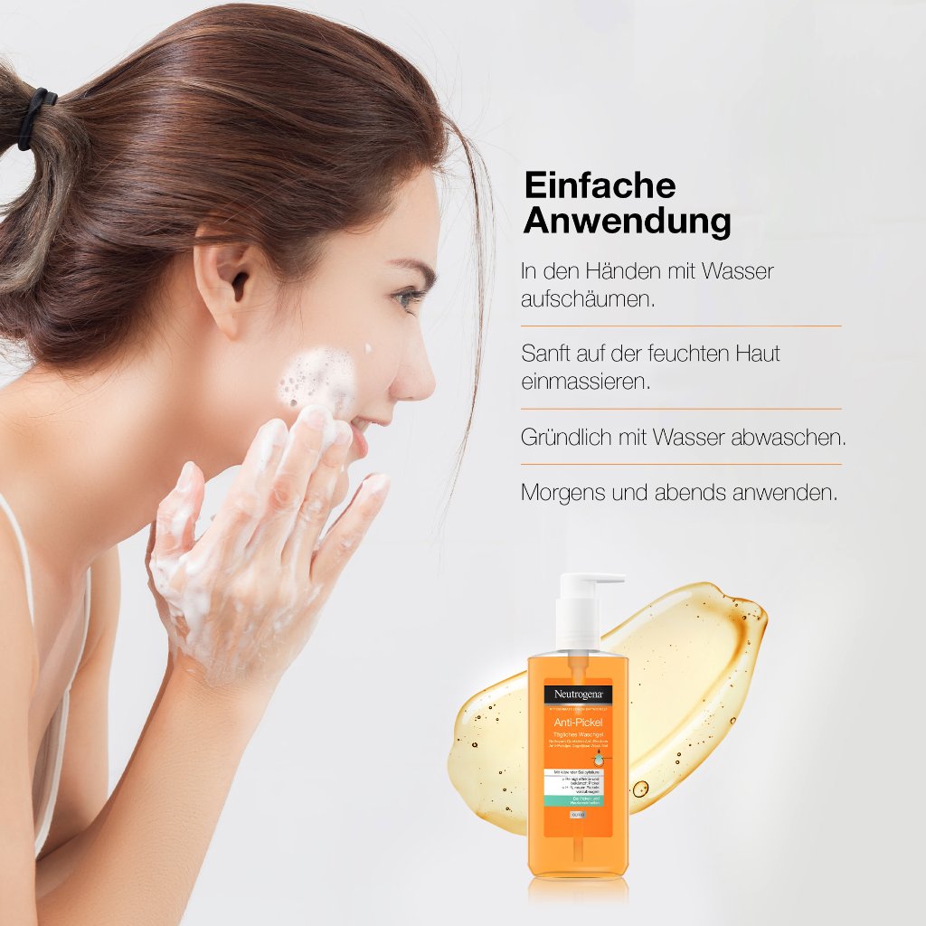 Neutrogena Anti-Pickel Tägliches Waschgel 200ml