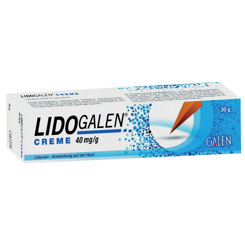 LIDOGALEN 40 mg/g Creme