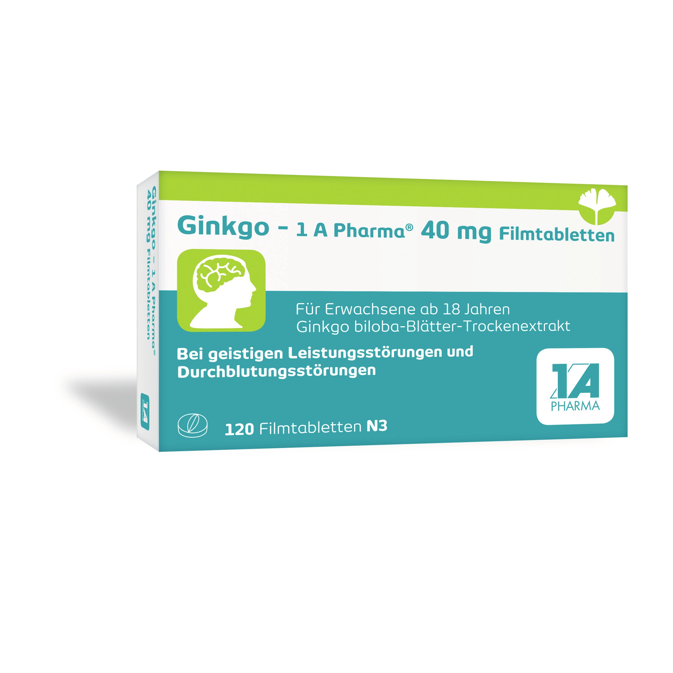 GINKGO-1A Pharma 40 mg Filmtabletten