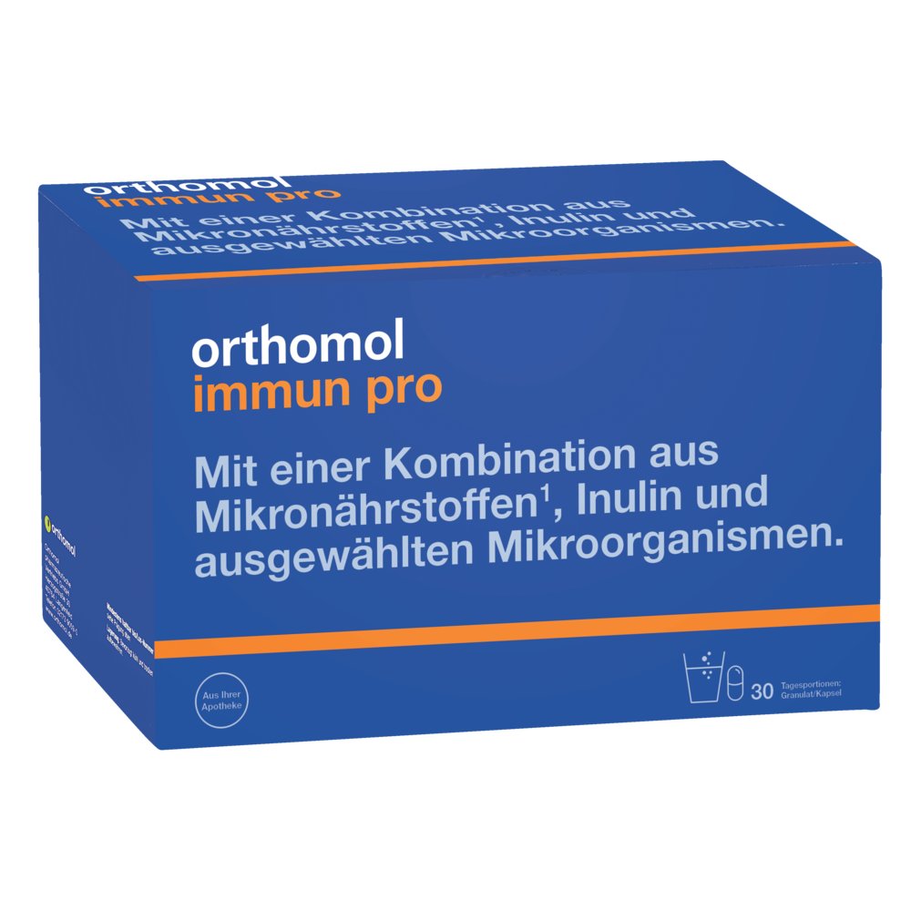 ORTHOMOL Immun pro Granulat/Kapseln Kombipack.