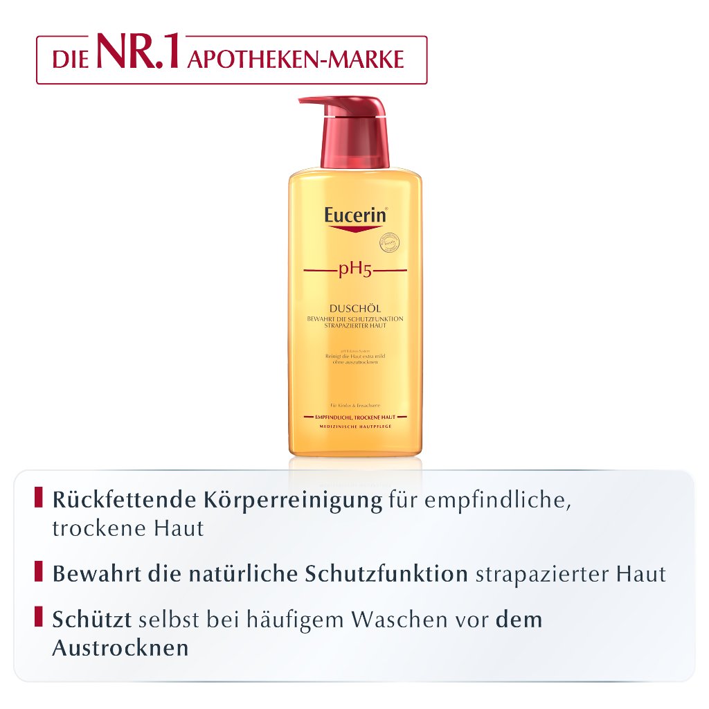 EUCERIN pH5 Duschöl empfindliche Haut m.Pumpe