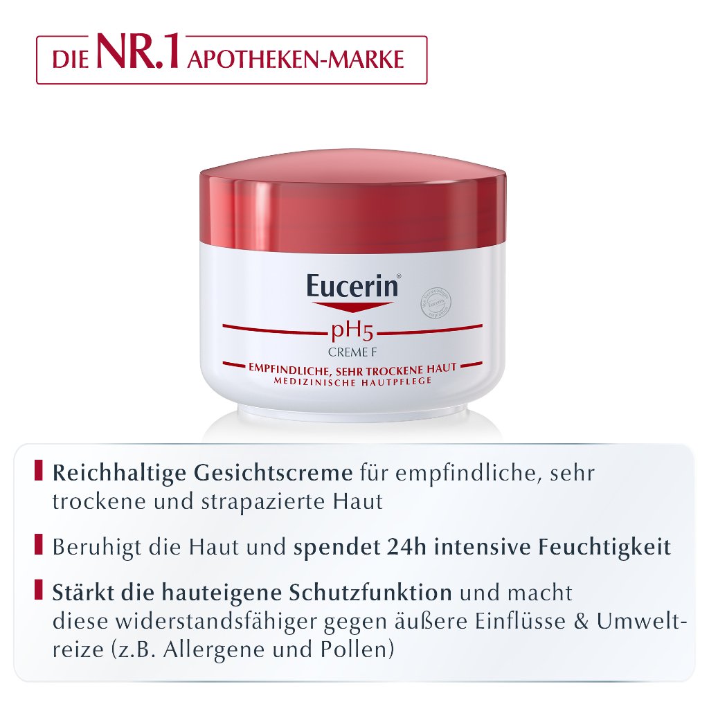 EUCERIN pH5 Creme F empfindliche Haut