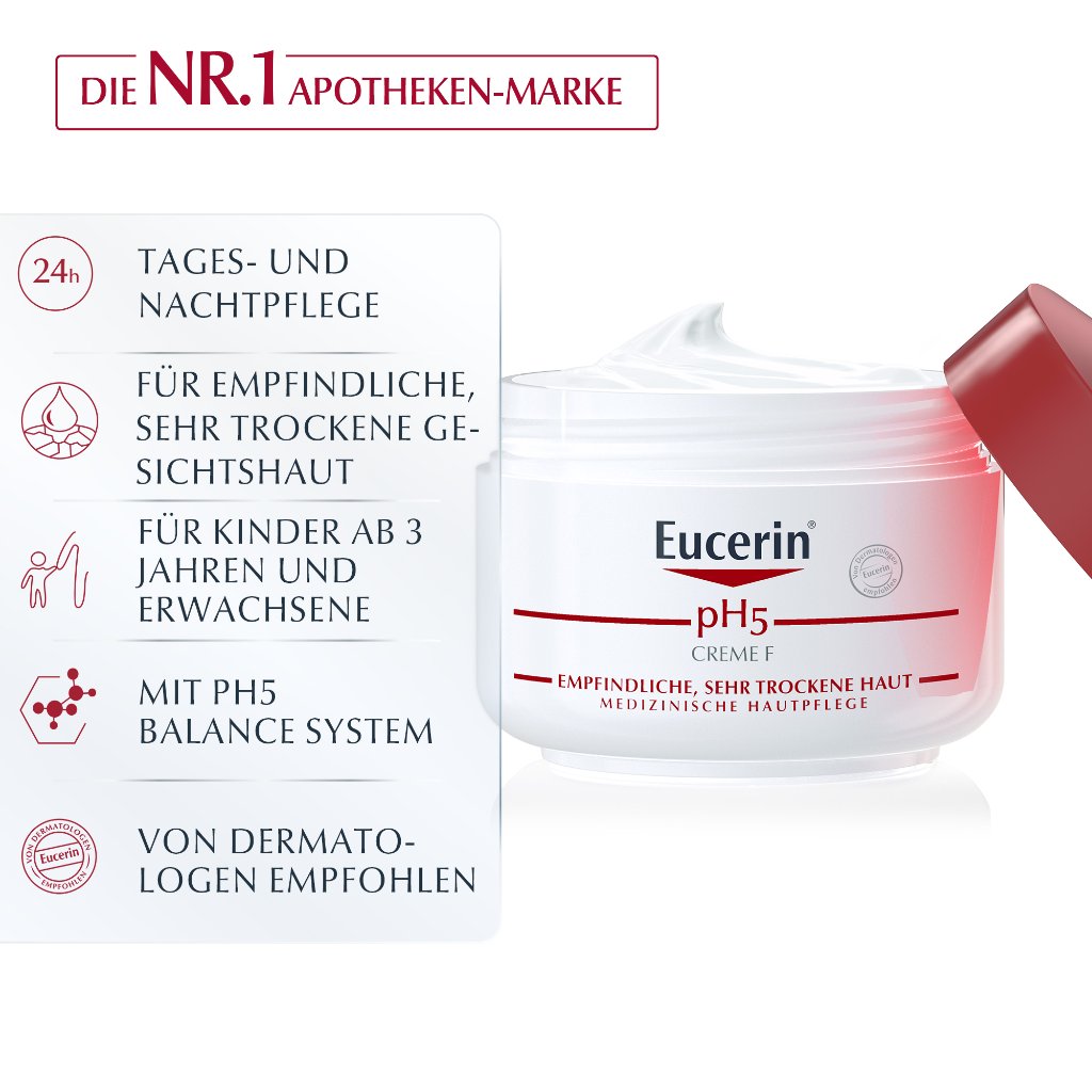 EUCERIN pH5 Creme F empfindliche Haut