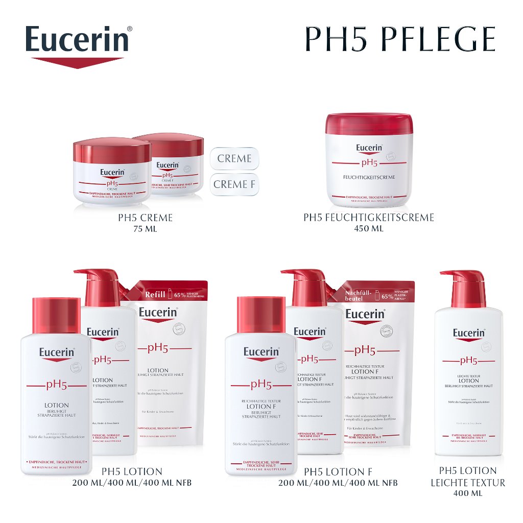 EUCERIN pH5 Creme F empfindliche Haut