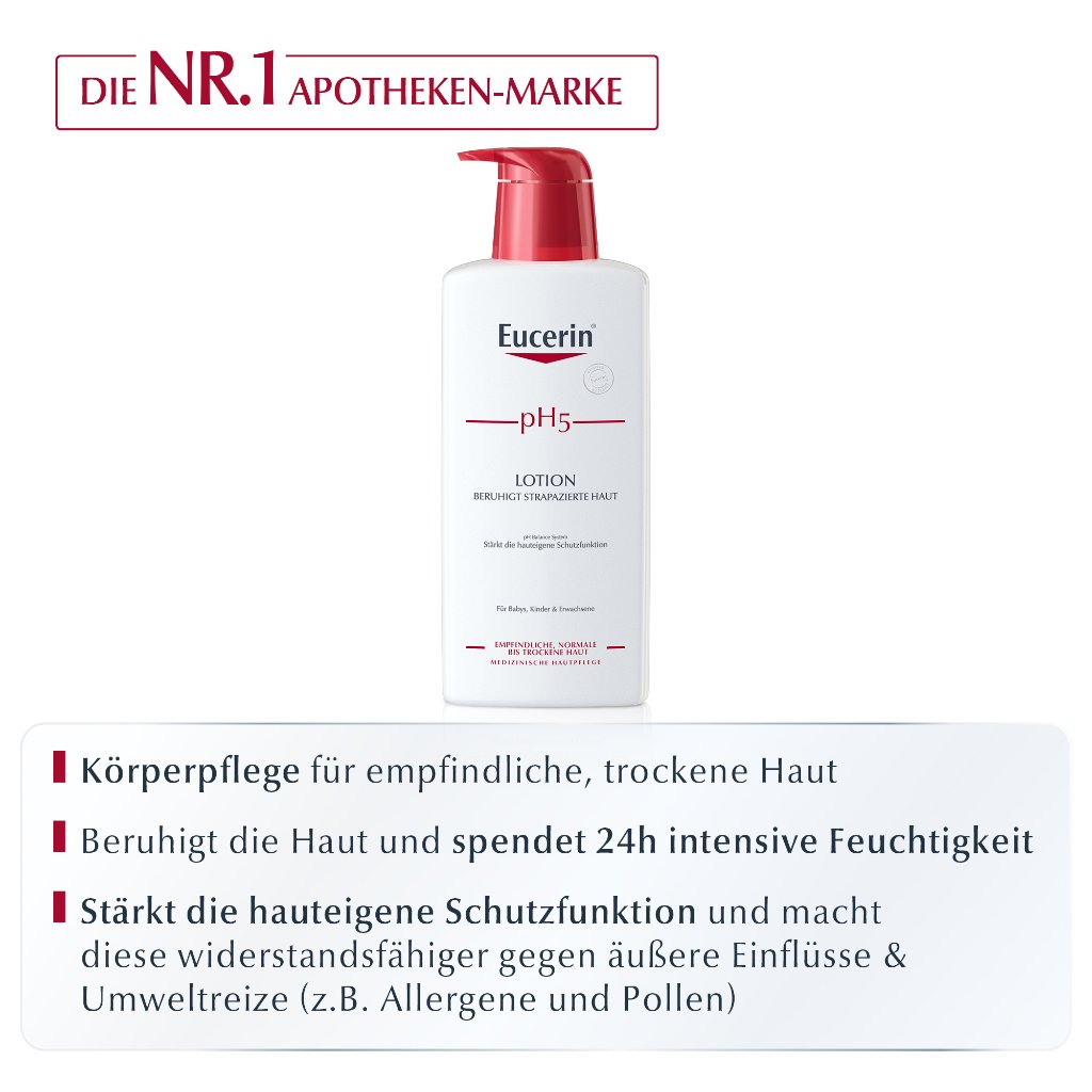 EUCERIN pH5 Lotion empfindliche Haut m.Pumpe